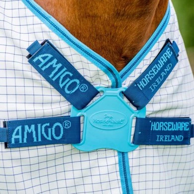 Amigo Aussie Allrounder DF Navy Check/Electric Blue 3 Amigo Aussie Allrounder DF Navy Check/Electric Blue - Afbeelding 3