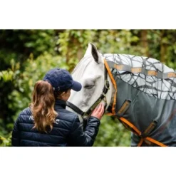 Amigo CamoFly Grijs/Oranje -Exporteren Paard Gear Winkel hw afrrk1 j5s0 9.0b60d9
