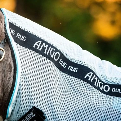 Amigo Bug Rug Petite Azure Blue/Zwart 5 Amigo Bug Rug Petite Azure Blue/Zwart - Afbeelding 5