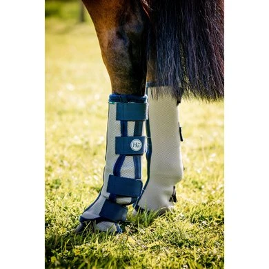 Horseware Flyboots Zilver 2 Horseware Flyboots Zilver - Afbeelding 2