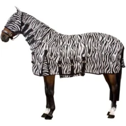 Imperial Riding Vliegen-UV Deken M, Hals Masker En Buikflap Zebra 165/215 -Exporteren Paard Gear Winkel ir de23800001 zebra.d4673d
