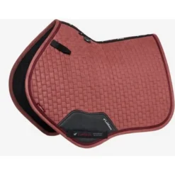 LeMieux Zadeldekje Suede Square Springen Orchid