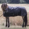 Kavalkade Turnout Rug Voor IJslander 0g Zwart 115/165