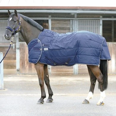 Kavalkade Deken Halifax 2in1 400g Navy 2 Kavalkade Deken Halifax 2in1 400g Navy - Afbeelding 2