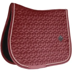 Kentucky Horsewear Kentucky Zadeldekje Velvet Springen Bordeaux Full -Exporteren Paard Gear Winkel ken 42579 17 sj.391d74
