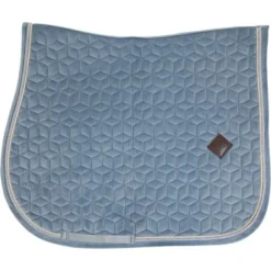 Kentucky Horsewear Kentucky Zadeldekje Velvet Springen Light Blue Full -Exporteren Paard Gear Winkel ken 42579 61 sj.7d9107