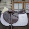 Kentucky Horsewear Kentucky Zadeldekje Skin Friendly Springen Wit Full