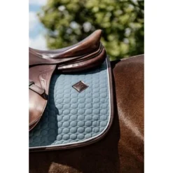 Kentucky Horsewear Kentucky Spring Zadeldekje Classic Leer Dusty Blue -Exporteren Paard Gear Winkel kentucky 485a1279.580d74