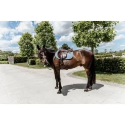 Kentucky Horsewear Kentucky Spring Zadeldekje Classic Leer Dusty Blue -Exporteren Paard Gear Winkel kentucky 485a1304.dd5d88