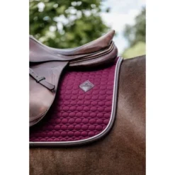 Kentucky Horsewear Kentucky Spring Zadeldekje Classic Leer Bordeaux -Exporteren Paard Gear Winkel kentucky 485a1370.61650e