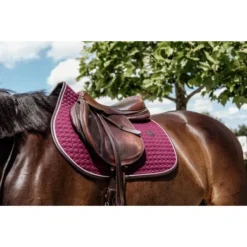Kentucky Horsewear Kentucky Spring Zadeldekje Classic Leer Bordeaux -Exporteren Paard Gear Winkel kentucky 485a1378.1223f3