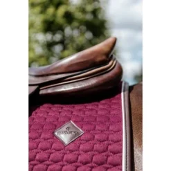 Kentucky Horsewear Kentucky Spring Zadeldekje Classic Leer Bordeaux -Exporteren Paard Gear Winkel kentucky 485a1407.029c08