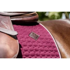Kentucky Horsewear Kentucky Spring Zadeldekje Classic Leer Bordeaux -Exporteren Paard Gear Winkel kentucky 485a1410.70c036