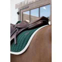 Kentucky Horsewear Kentucky Spring Zadeldekje Classic Contrast Pine Green Full -Exporteren Paard Gear Winkel kentucky 485a7435.90530b