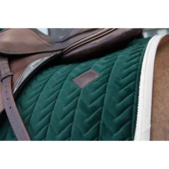 Kentucky Horsewear Kentucky Spring Zadeldekje Classic Contrast Pine Green Full -Exporteren Paard Gear Winkel kentucky 485a7438.09e097