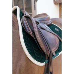Kentucky Horsewear Kentucky Spring Zadeldekje Classic Contrast Pine Green Full -Exporteren Paard Gear Winkel kentucky 485a7441.5771a6