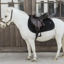 Kentucky Horsewear Kentucky Zadeldekje Glitter Stone Springen Zwart