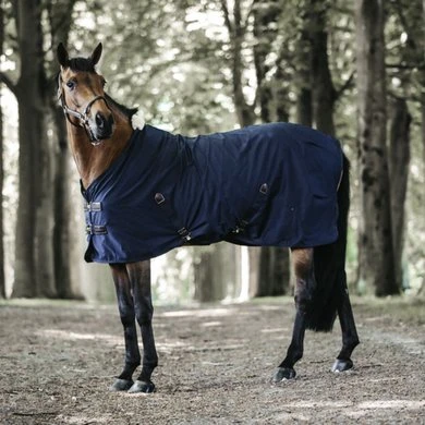 Kentucky Horsewear Kentucky Katoenen Deken Navy 1 Kentucky Horsewear Kentucky Katoenen Deken Navy
