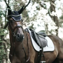 Kentucky Horsewear Kentucky Spring Zadeldekje Fishbone Leather White Full -Exporteren Paard Gear Winkel kentucky spring zadeldekje fishbone leather white 2.80fc4c