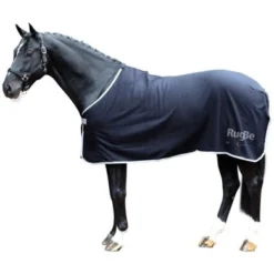 RugBe By Covalliero Fleecedeken Economic Zwart