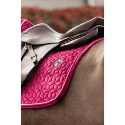 Kentucky Horsewear Kentucky Zadeldekje Velvet Springen Fuchsia Full -Exporteren Paard Gear Winkel kh 42579 16 2.832fd9