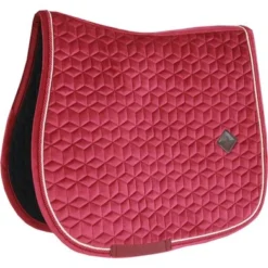 Kentucky Horsewear Kentucky Zadeldekje Velvet Springen Fuchsia Full -Exporteren Paard Gear Winkel kh 42579 16 sj.c8eed6