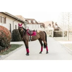 Kentucky Horsewear Kentucky Zadeldekje Velvet Springen Fuchsia Full -Exporteren Paard Gear Winkel kh 42579 16.92c550