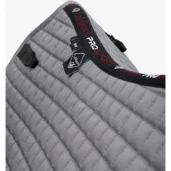 LeMieux Zadeldekje Prosport Plain Square D-Ring Dressuur Grijs -Exporteren Paard Gear Winkel lemieux lm cottondressage grey8 hr.3157f7