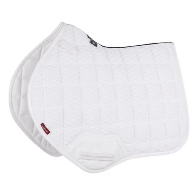 LeMieux Zadeldekje Carbon Mesh Air Square CC White L (Full) 1 LeMieux Zadeldekje Carbon Mesh Air Square CC White L (Full)