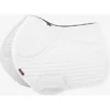 LeMieux Zadeldekje Self-Cool Grip EuroJump Springen White L (Full)