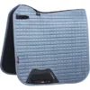 LeMieux Zadeldekje Luxury Square Dressuur Ice Blue