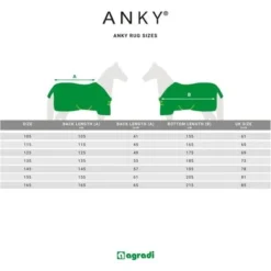 Anky Zomerdeken Cool Net Navy 115/155 21 Anky Zomerdeken Cool Net Navy 115/155 -Exporteren Paard Gear Winkel maattabel rugsizes anky.a4e894