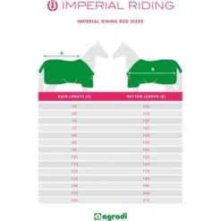 Imperial Riding Vliegendeken Super-Dry Bordeaux -Exporteren Paard Gear Winkel maattabel rugsizes imperialriding.ad780b 7