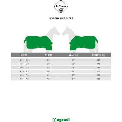 LeMieux Showdeken Lustre Bordeaux 130/180 9 LeMieux Showdeken Lustre Bordeaux 130/180 - Afbeelding 9