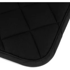 Mrs. Ros Zadeldekje Iconic CC Spr Phantom Black Cob/Full -Exporteren Paard Gear Winkel mrs 1138 zadeldekje zwart detail.5231da