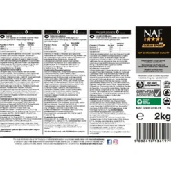 NAF GastriVet Pellets -Exporteren Paard Gear Winkel naf gastrivet pellets r01 2kg back.9bc27f