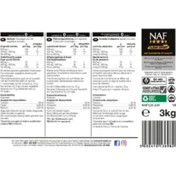 NAF Limestone Kalk -Exporteren Paard Gear Winkel naf limestone flour 3kg r01 back.6a2b9a