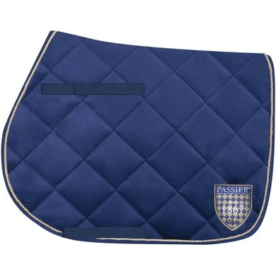 Passier Zadeldekje Springen Blauw Full 1 Passier Zadeldekje Springen Blauw Full