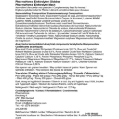 PharmaHorse Slobber Elektrolyten 12,5kg -Exporteren Paard Gear Winkel pharmahorse frdohe2q.a75248