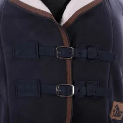 Harry's Horse Deken Teddyfleece Met Halve Hals Blauw -Exporteren Paard Gear Winkel productagradi 41006711 1.3dfbb0