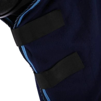 Riding World Fleecedeken Combo Navy/Blauw 3 Riding World Fleecedeken Combo Navy/Blauw - Afbeelding 3