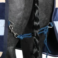 Rambo Cooler Deluxe Fleece Witney Navy 160/213 -Exporteren Paard Gear Winkel productagradi 44634542 3.f2d21b