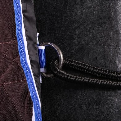 Weatherbeeta Heavy Stable Rug Comfitec Comfitec 1000D Diamond Quilt Detach-A-Neck 360g Charcoal/Blue/White 9 Weatherbeeta Heavy Stable Rug Comfitec Comfitec 1000D Diamond Quilt Detach-A-Neck 360g Charcoal/Blue/White - Afbeelding 9