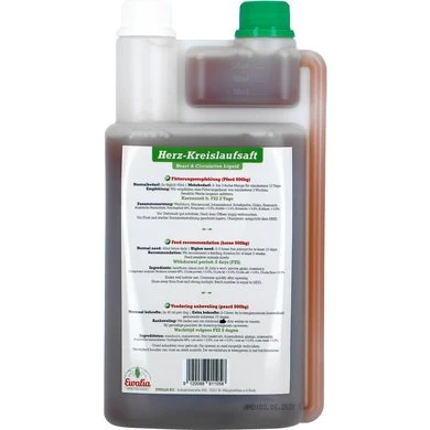 Ewalia Hart-en Circulatie Vloeistof Paard 1L 3 Ewalia Hart-en Circulatie Vloeistof Paard 1L - Afbeelding 3