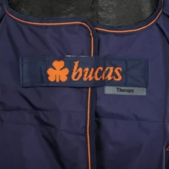Bucas Outdoordeken Therapy Turnout 300g Navy/Orange -Exporteren Paard Gear Winkel productagradi 44678377 1.2f3428