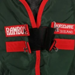 Rambo Original Turnout 0g Groen/Rood -Exporteren Paard Gear Winkel productagradi a1092566 2.ad91ee
