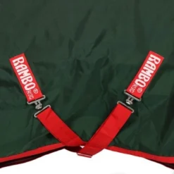 Rambo Original Turnout 0g Groen/Rood -Exporteren Paard Gear Winkel productagradi a1092566 3.9ca37f