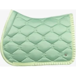PS Of Sweden Zadeldekje Ruffle Springen Sage Green Full