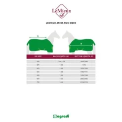 LeMieux Zomerdeken Arika Air-Tek Grijs -Exporteren Paard Gear Winkel rugsizes lemieux arika.17cc2d 5