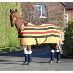 Tempest Fleecedeken Original Newmarket Newmarket Stripe -Exporteren Paard Gear Winkel sh 9327 nmkt.f5e9cc